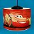Pendente POP Carros Ø30x20cm Polietileno Vermelho. - Imagem 3