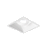Spot de Embutir Microborda facho fixo Nya Quadrado Bulbo 8x8x14,5cm Alumínio. - Imagem 1