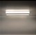 Plafon de Sobrepor LED Kiini Retangular 3000K 73W Bivolt 111,8x9x2,8cm Alumínio Prata Acetinado e Acrílico Branco Fosco. - Imagem 3