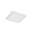 Luminária de sobrepor com LED Nichia integrado com efeito moldura de luz 5000K 58,1W Bivolt 47,3x47,3x3,6cm Alumínio Branco Fosco. - Imagem 1