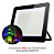 Refletor LED 400w Holofote RGB SMD Colorido Com Controle IP67. - Imagem 2