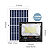 Refletor LED solar com controle 1000w auto recarregável 6500K IP67. - Imagem 2