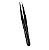 PINÇA DE SOBRANCELHA STALEKS PRO- TE-11-5b PRETA SERIE EXPERT PONTA FINA - Imagem 1
