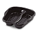 BACIA PARA PEDICURE PRETO CELS - Imagem 1