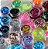 GLITTER PARA DECORAÇÃO (CORES E EXPESSURAS) - Imagem 1