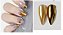 PO CROMADO FADA COLOR NAIL POWDER (TONS DOURADOS) - Imagem 2