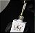 TOP COAT GLITTER DOURADO 8ML D&Z - Imagem 1