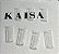 REFIL TIPS QUADRADA CURVATURA C 500 UNIDADES KAISA CORES - Imagem 1