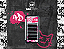 CILIOS 4D CURVATURA D ESPESSURA 0.07 MIX 7 AO 12  BAD PINK - Imagem 2