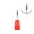 BROCA TUNGSTÊNIO F 3/32 SHARPE POINT BIT| TOPO RETO - Imagem 4