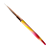 PINCEL PONTA FINA REAL LOVE COR AMARELO ROSA - Imagem 2