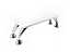 APOIO DE MÃO LUXO GRANDE RUBBER BASE BRANCO - Imagem 1