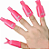 DEDEIRA 5 UNIDADE VERMELHO NAIL - Imagem 1