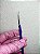 ESPATULA MISTA DE INOX COM SILICONE ROXO ISIS CUTELARIA - Imagem 1