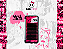 CILIOS YY CURVATURA "D" ESPESSURA 0.07 13MM BAD PINK - Imagem 2