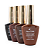 ESMALTE EM GEL TONS MARRONS Nº01 REAL LOVE 10ML - Imagem 2