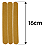 LIXA DE UNHA 16CM - PARDA COM 100 UNIDADES PLIN - Imagem 2