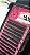 CILIOS YY CURVATURA "D" ESPESSURA 0.07 12MM BAD PINK - Imagem 1