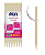 PLIN PALITO DE UNHA DE BAMBU 14CM X 4MM PONTA-CHANFRO PCT C/ 50 UNIDADES - Imagem 1