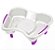 BACIA COM PEDESTAL PARA PEDICURE BRANCA SANTA CLARA - Imagem 1