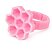 ANEL BATOQUE COLMEIA 50 UNIDADES ROSA - Imagem 1