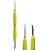 ESPATULA DE MANICURE AMARELA GUMMY PQ-11-2Y - Imagem 1