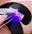 PADS PRETO PARA LED/UV 50 PARES - Imagem 1