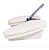 APOIADOR DE MAO CONFORT PRO BRANCO PEROLA C/ SUPORTE PARA CELULAR - Imagem 2