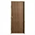 Kit Porta Imbuia Batente Fingado pinus 210x82 - Imagem 1