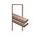 Batente Pinus Tingido 14 cm 215x82 - Imagem 2