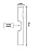 Rodapé MDF Ultra Friso 10cm 1ML - Imagem 2