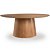 Mesa Geórgia Redonda Tampo Laminado (Amêndoa) - Imagem 3