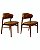 Kit 2 Cadeiras Charlotte (Canela 910) - Imagem 1