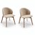 Kit 2 Cadeiras Sofia (Amêndoa 914) - Imagem 1