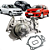 Bomba Agua Nissan March Renault Clio Sandero Logan 1.0 16v - Imagem 1
