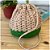 Bolsa Pouch Camila em Crochê Bege Com Chaveiro - Imagem 3