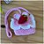 Bolsa Carteiro Strawberry Infantil em Crochê Rosa Feito à Mão - Imagem 6