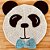 Sousplat Infantil Panda em Crochê – Protege a Mesinha das Crianças - Imagem 2