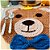 Sousplat Decorativo Infantil de Crochê Ursinho com Coroa - Imagem 6