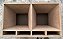 Caixa ARP 10'' AR10 Q Mdf Comum 12mm DUPLA - Imagem 1