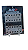 BARRAMENTO ARP 6X6 12 VIAS ALUMINIO - Imagem 1