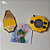 Digimon Adventure - Digivice, Digitag (Pingente) e Brasão + Brinde - Imagem 16