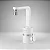 Torneira Slim 4T 220V 5500W Preta Parede HYDRA CORONA - Imagem 1