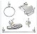 Kit Ideale 05 Peças Crom/Dour/Fume AQUAPLAS - Imagem 2