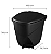 Lixeira Ecológica c/ Pedal (LP1*PR1) Preto ASTRA15 - Imagem 2