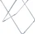 VARAL CHAO SEM ABAS ‎80X50X83CM BRANCO (MOR)(6105) - Imagem 4