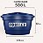 FORTLEV CAIXA AGUA POL. C/ TAMPA 500L(AZUL)2010005 - Imagem 2