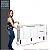 COZIMAX GAB MAD CISNE 1,50M BRANCO    (100383) - Imagem 4