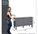 COZIMAX GAB MAD CISNE 1,50M CINZA (100384) - Imagem 4