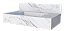 COZIMAX BANCADA PORCEL. MILANO 80 BRANCO    (FL) - Imagem 2
